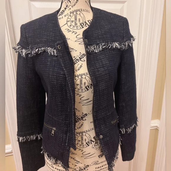 NWOT Banana Republic Tweed jacket size 4 - Picture 8 of 8